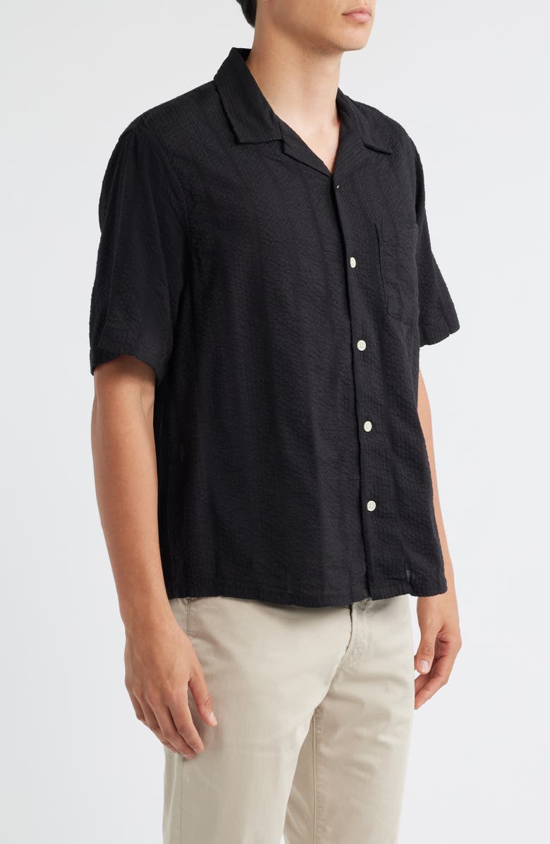 Corridor Stripe Seersucker Camp Shirt, Alternate, color, 