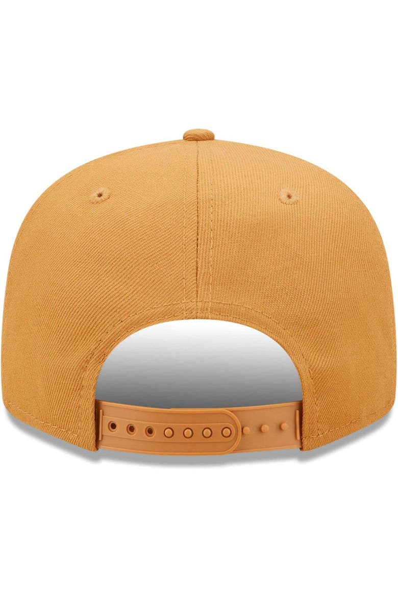 Men's New Era Brown Green Bay Packers Color Pack 9FIFTY Snapback Hat, Alternate, color, Brown