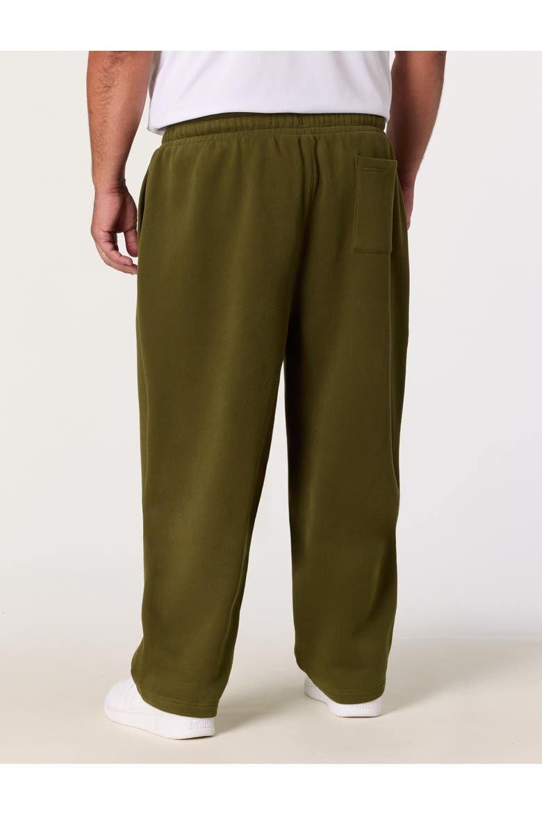 Big & Tall Lux Offday Sweatpants, Alternate, color, OLIVE STONE