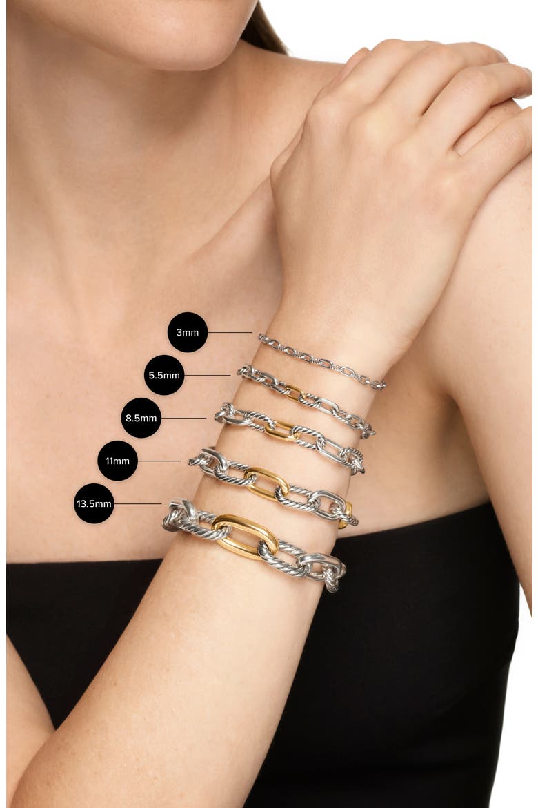DY Madison® Toggle Chain Bracelet in 18K Yellow Gold, Alternate, color, 18K GOLD