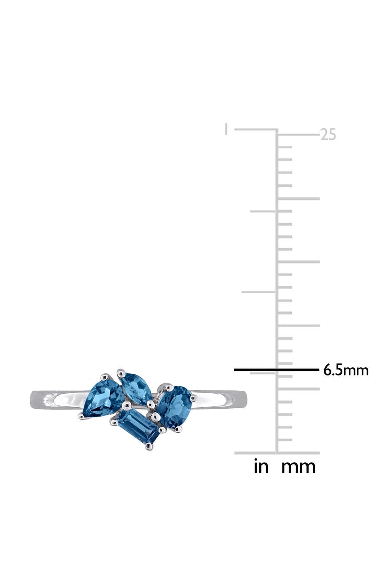 Multicut Stone Ring, Alternate, color, BLUE