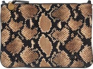 Clare V. Checkerboard Knit Flat Clutch