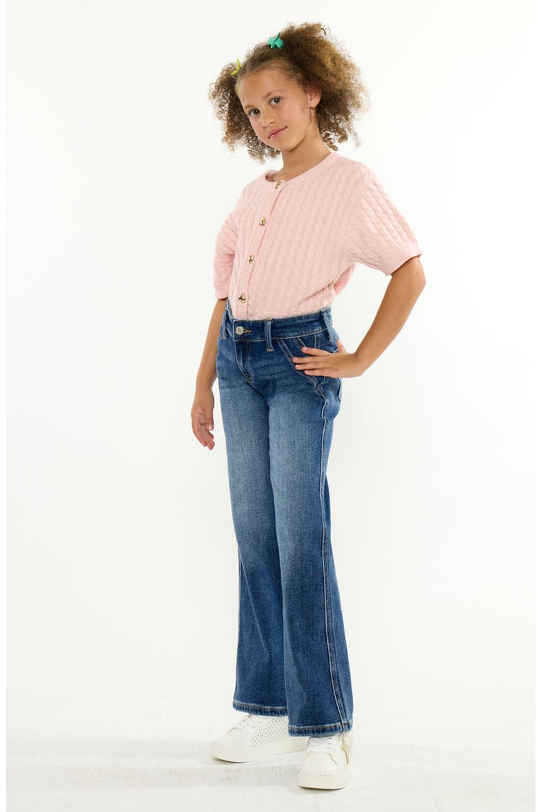 Kayleen Mid Rise Wide Flare Jeans, Alternate, color, Medium Wash