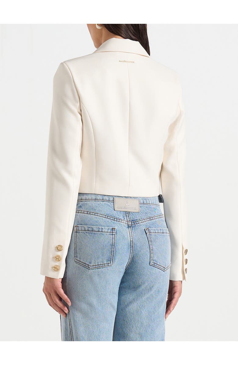 Manière De Voir Daphina Tailored Jacket, Alternate, color, Off White