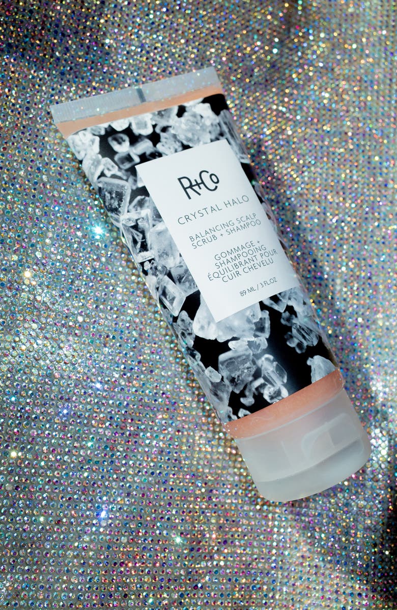R+Co Crystal Halo Balancing Scalp Scrub + Shampoo, Alternate, color, 