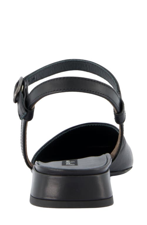 Paul Green Bianca Ankle Strap Pump In Black Softnappa