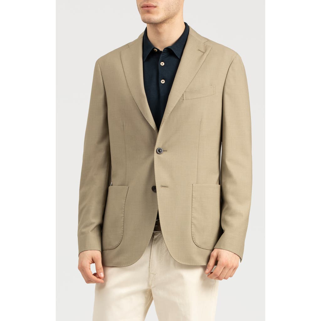 Boglioli K-jacket Virgin Wool & Silk Sport Coat In 530 Mint Green