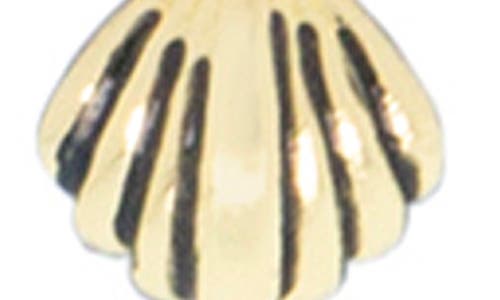 Marlyn Schiff Clam Shell Charm Ball Stretch Bracelet