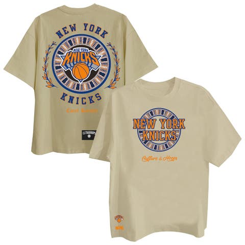Men's Two Hype Khaki New York Knicks Worldwide Collection Premium T-Shirt