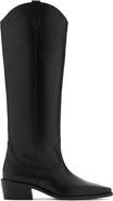 MANGO TEEN Tall Leather Boot