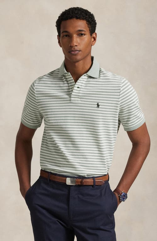Polo Ralph Lauren Classic Fit Stripe Cotton Piqué Polo