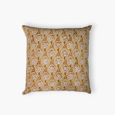 Nikhar Pure Linen Throw Pillow Cover