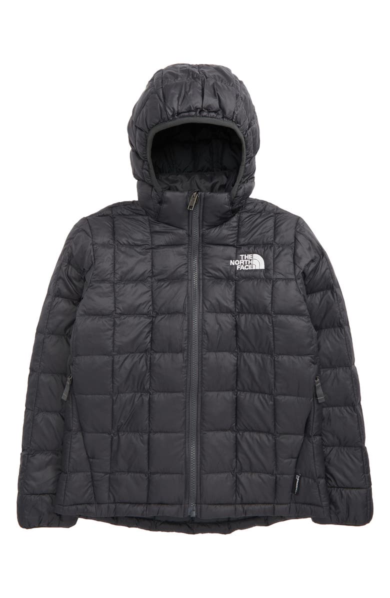 The North Face Kids' Thermoball Hooded Water Repellent Jacket, Main, color, 