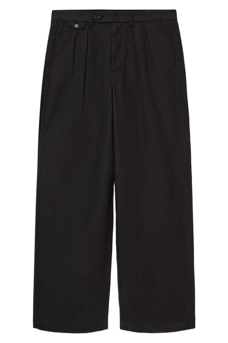 Conway Cotton Pants, Alternate, color, BLACK