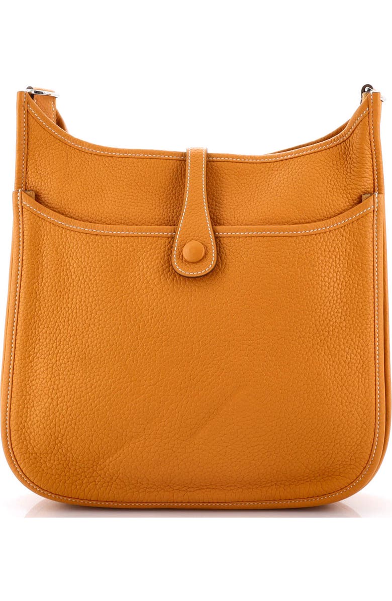 Pre-Owned Hermes Evelyne Bag Gen III Clemence PM, Alternate, color, Moutarde