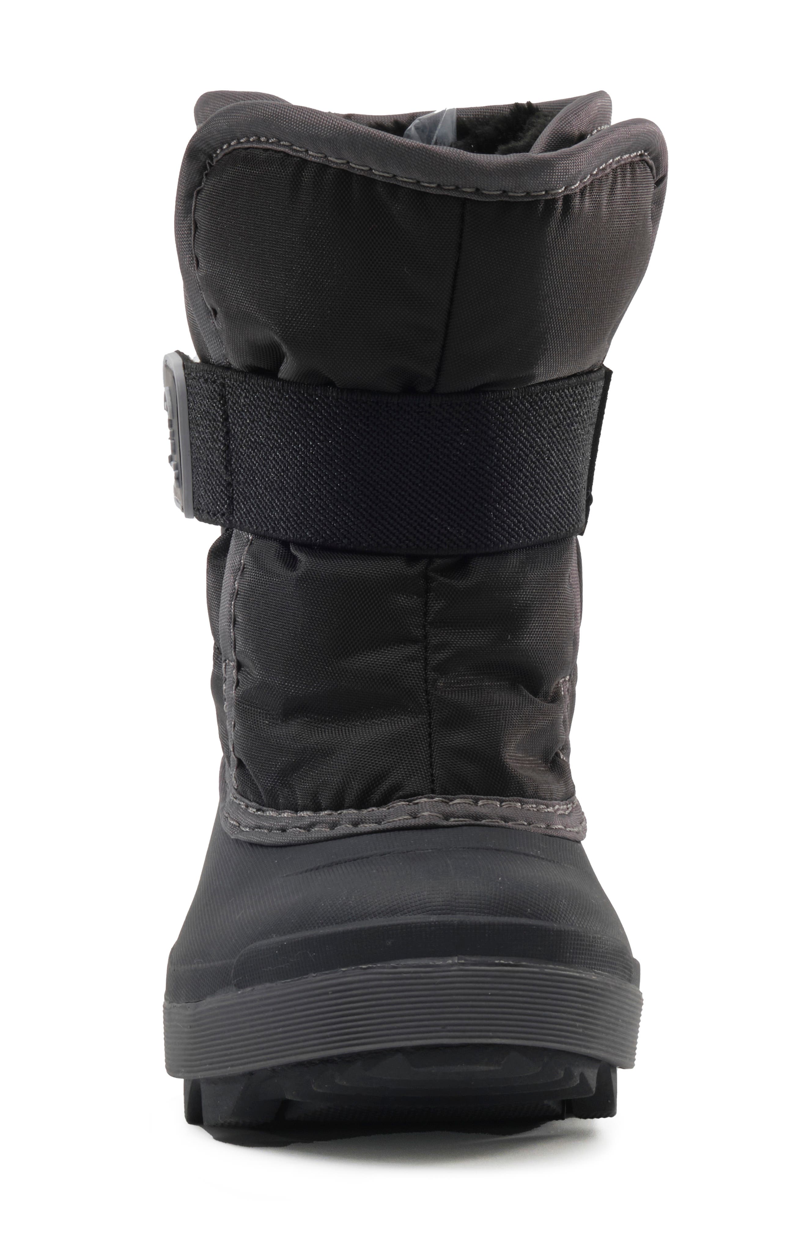 Kamik Kids' Snowbug 7 Waterproof Faux Fur Lined Boot, Alternate, color, Black