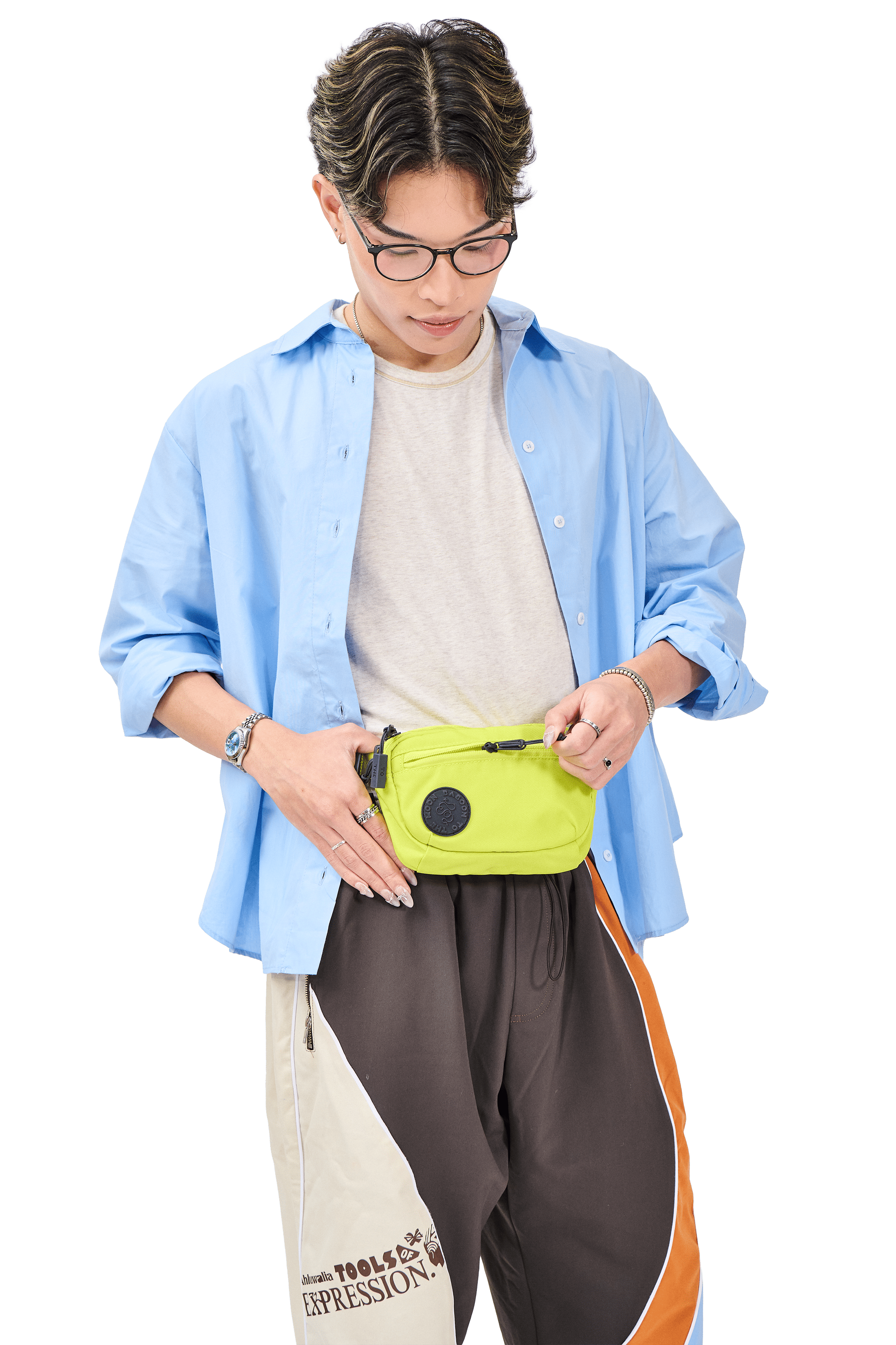 Baboon to the Moon Fannypack Mini 1.5L, Alternate, color, Bliss