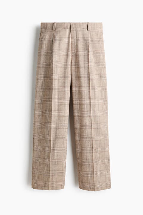 Loose Fit Tailored Trousers
