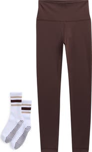 BALANCE COLLECTION Easy Ankle Leggings & Socks Set