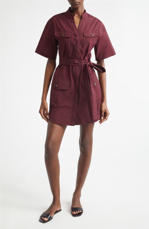 Quinn Mini Shirtdress