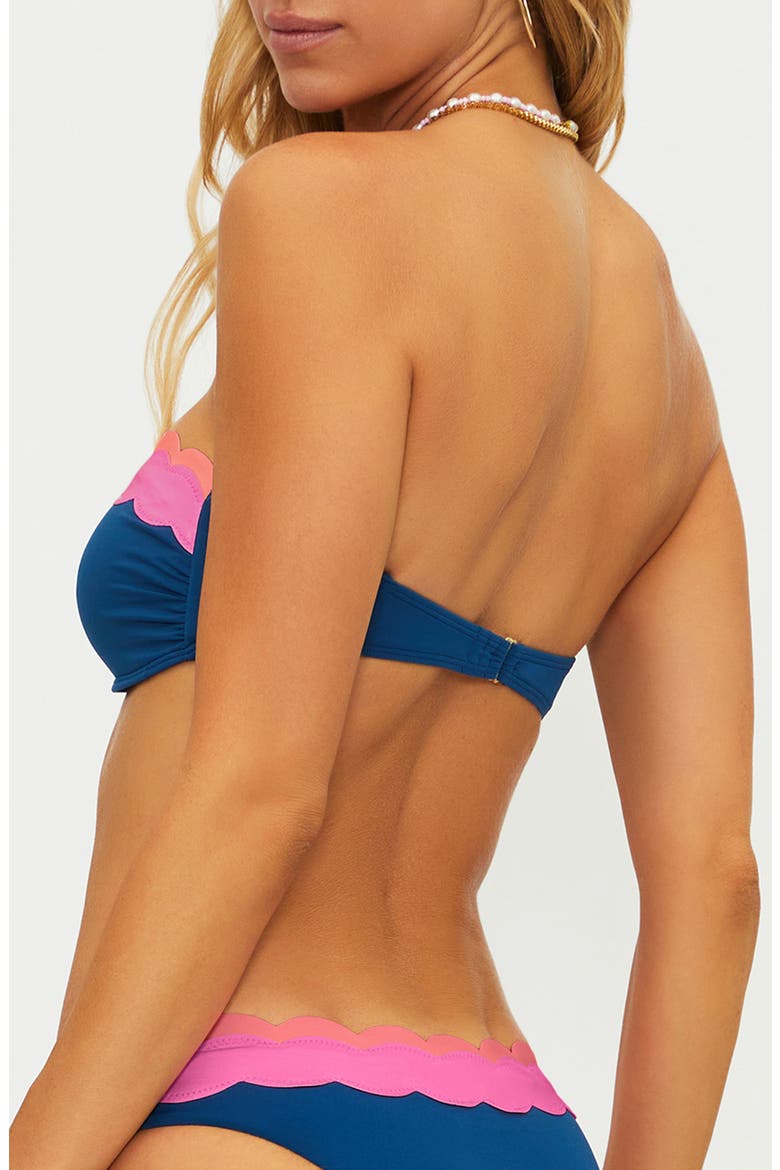 Sybil Scallop Colorblock Bikini Top, Alternate, color, SEASHELL ISLE COLORBLOCK