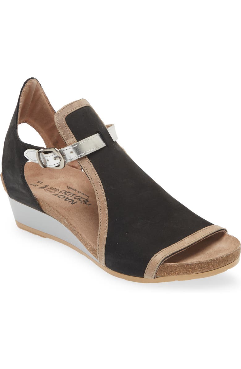 Naot Fiona Wedge Sandal, Main, color,