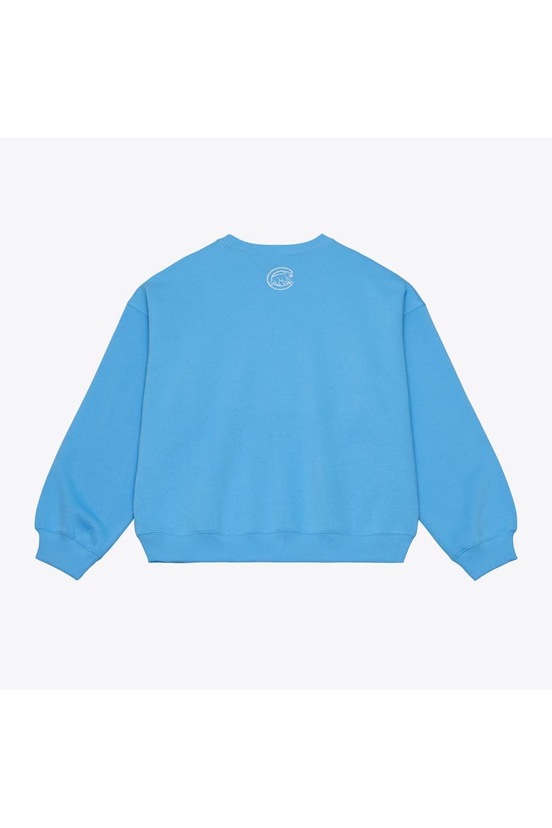 Men's Mitchell & Ness Light Blue Chicago Cubs Insignia Fleece Sweatshirt, Alternate, color, Light Blue