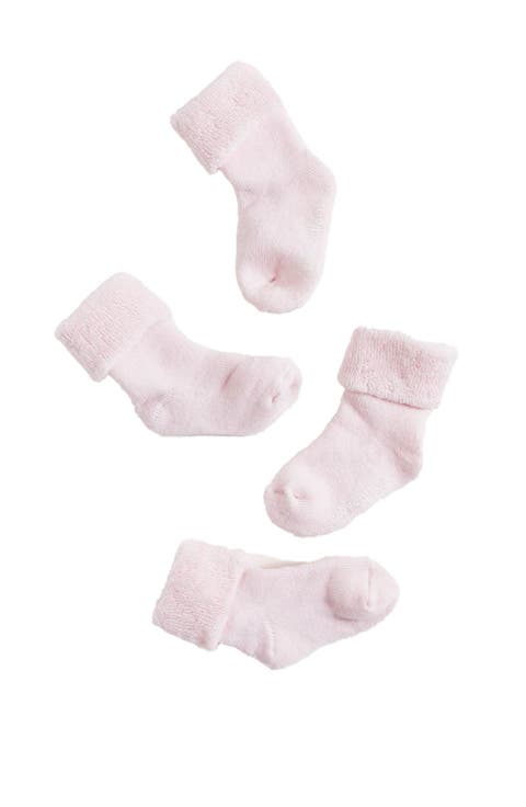 Premium Cotton Towel Sock 2-Pack for Infant