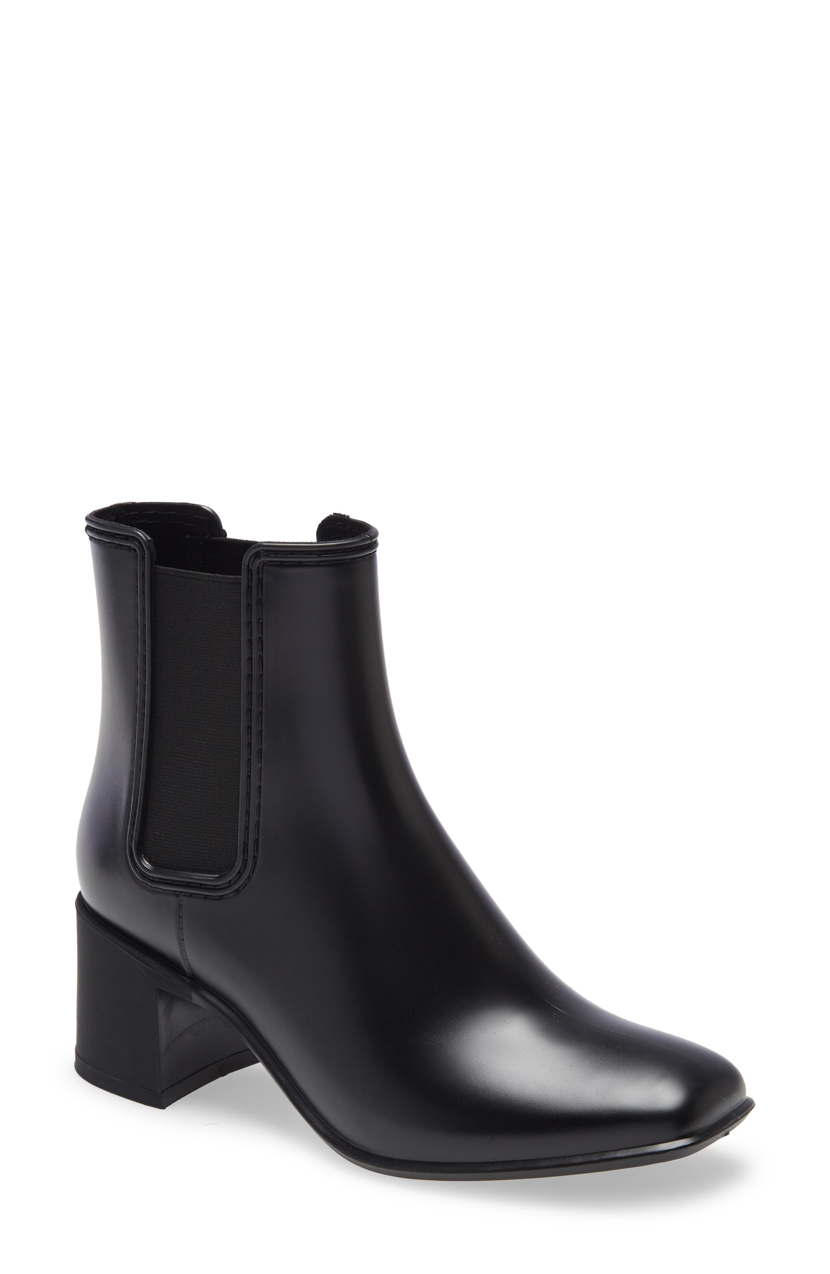 Jeffrey Campbell Rainy Day Waterproof Chelsea Rain Boot, Main, color, 