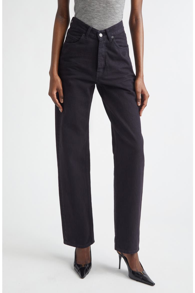 V-Waist Jeans, Main, color, MIDNIGHT BLACK