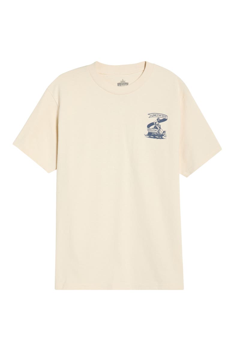 Lonestar Armadillo Graphic Cotton T-Shirt, Main, color, CREAM