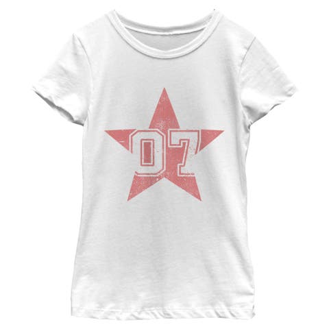 Girls Lost Gods Number 07 Star T Shirt