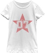 Lost Gods Girls Lost Gods Number 07 Star T Shirt