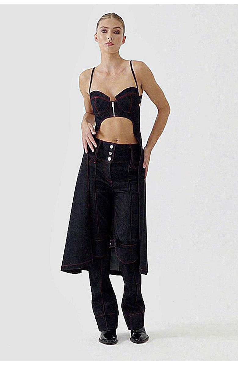 Jendue Davidson Staight Leg Pants, Alternate, color, Deep Blue