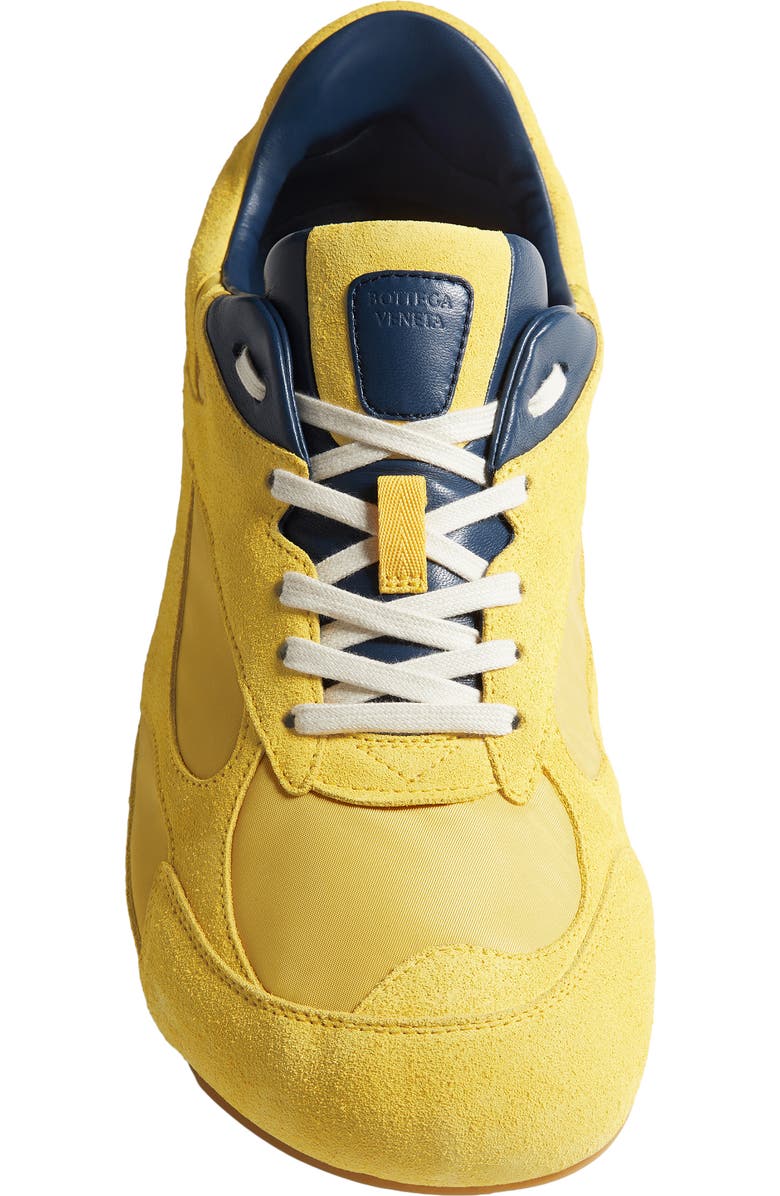 Bottega Veneta Orbit Flash Sneaker, Alternate, color, 7386 Taxi/ Denim