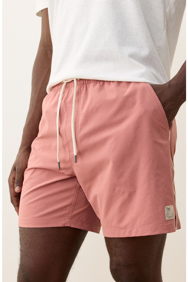 Lined Sport & Swim Trunks, Alternate, color, WITHERED ROSE