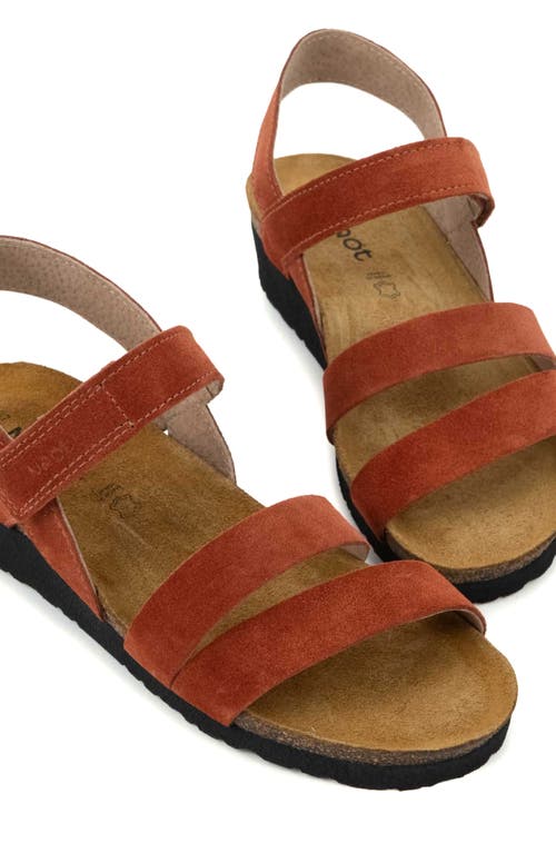 Naot 'kayla' Sandal In Spice Nubuck