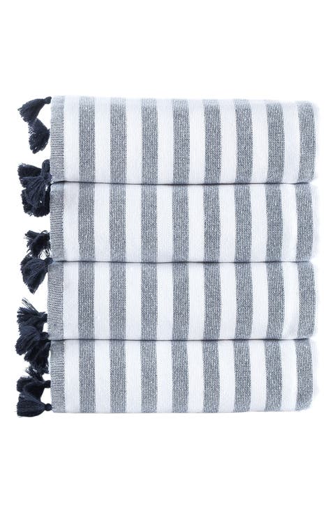 Pesthemal 4-Pack Turkish Cotton Hand Towels