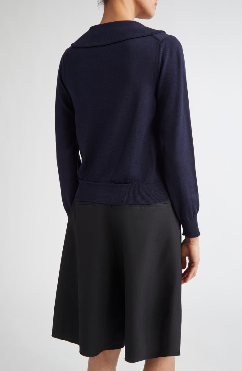 Comme des Garçons Girl Wool Cardigan, Alternate, color, 