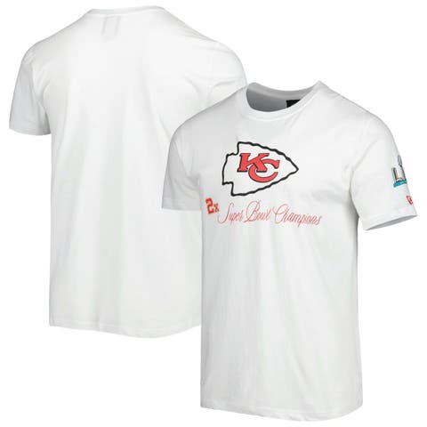 Men
s New Era White Kansas City Chiefs Historic Champs T-Shirt