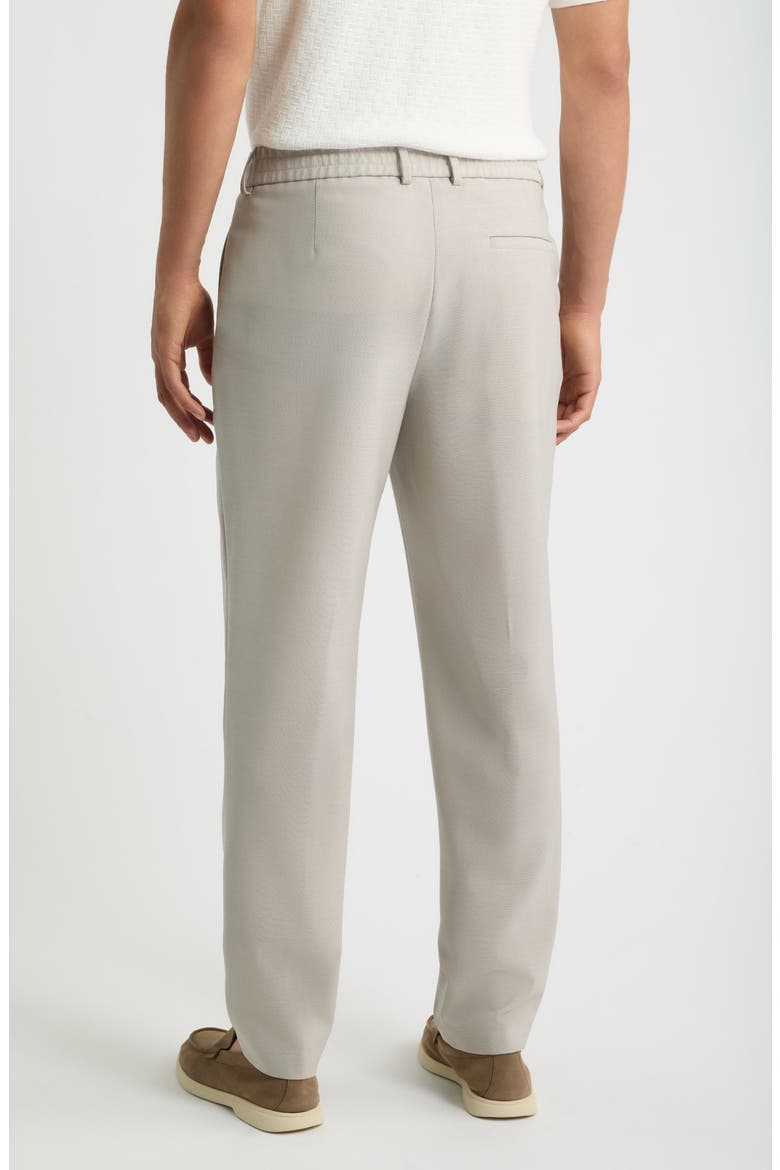 Perin Flat Front Trousers, Alternate, color, LIGHT BEIGE
