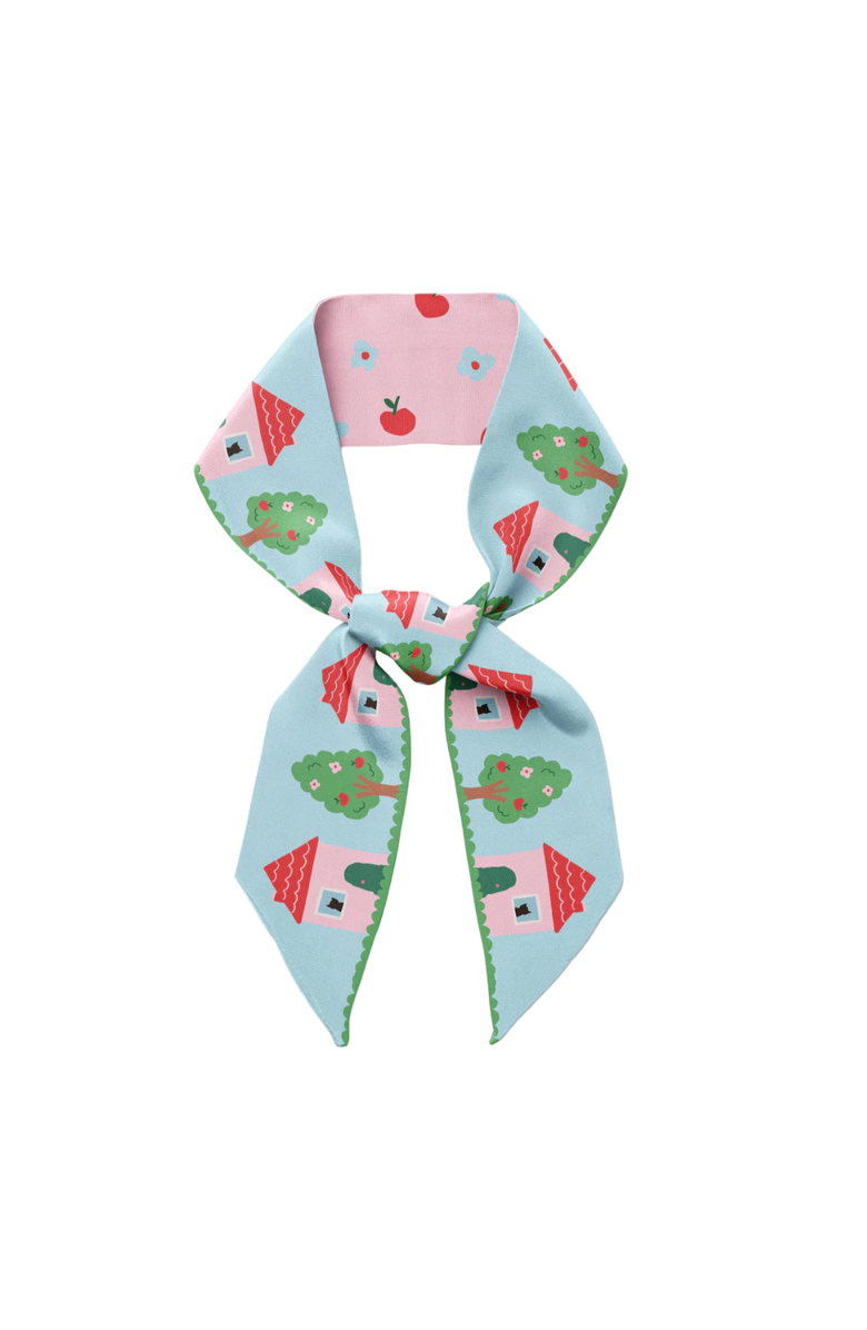 Centinelle House Twilly Ribbon Scarf, Main, color, Blue
