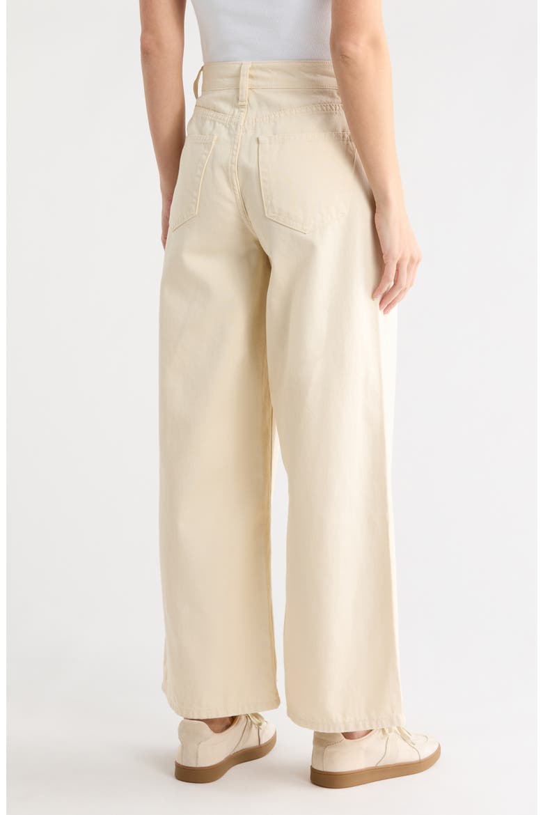 Denim Pants, Alternate, color, IVORY