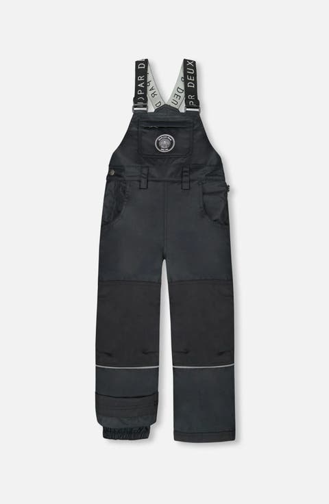 Kids Unisex Solid Play Overall Snow Bib (Toddler & Little Kid)