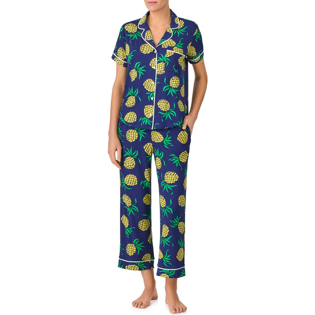 Kate Spade New York Print Crop Pajamas