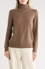 Nordstrom Cashmere Turtleneck Sweater