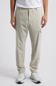 BOSS Camel Pagol Cotton & Cashmere Corduroy Cargo Pants