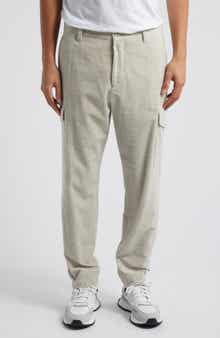 BOSS Camel Pagol Cotton & Cashmere Corduroy Cargo Pants