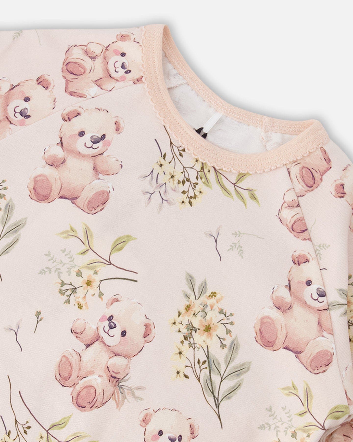 Deux par Deux Organic Cotton Bear Two-Piece Pyjama Set — фото 5