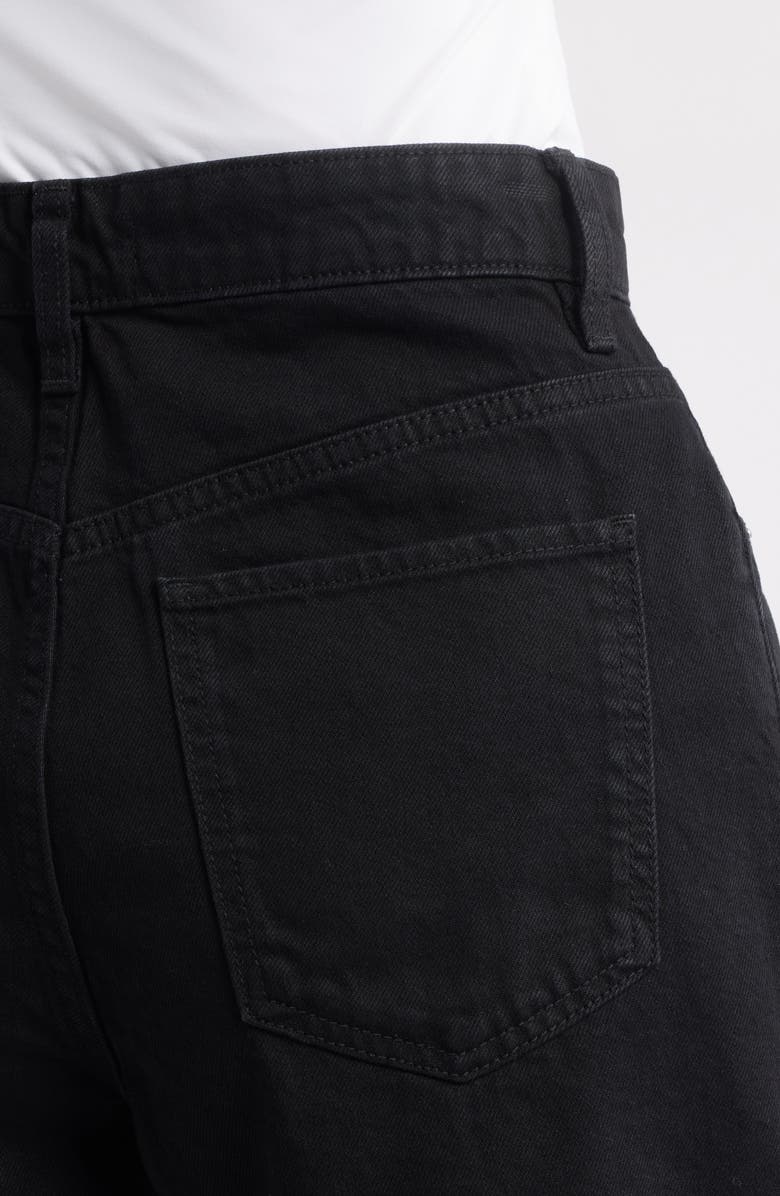 MANGO Zoey Denim Shorts, Alternate, color,